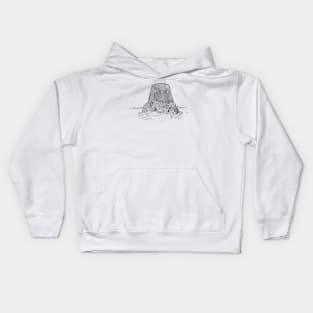 Devils Tower, WY Kids Hoodie